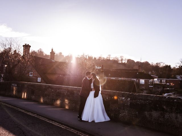 Dani and Cael's Wedding in Salisbury, Wiltshire 36