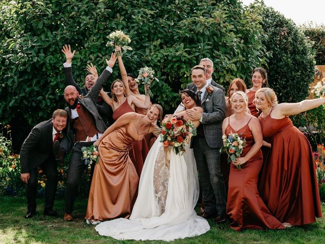 Adam and Holly's Wedding in Barham, Kent 3
