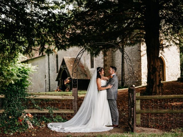 Adam and Holly's Wedding in Barham, Kent 5
