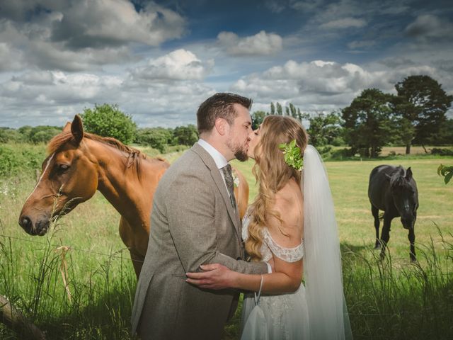 Will and Lucy's Wedding in Tamworth, Staffordshire 11