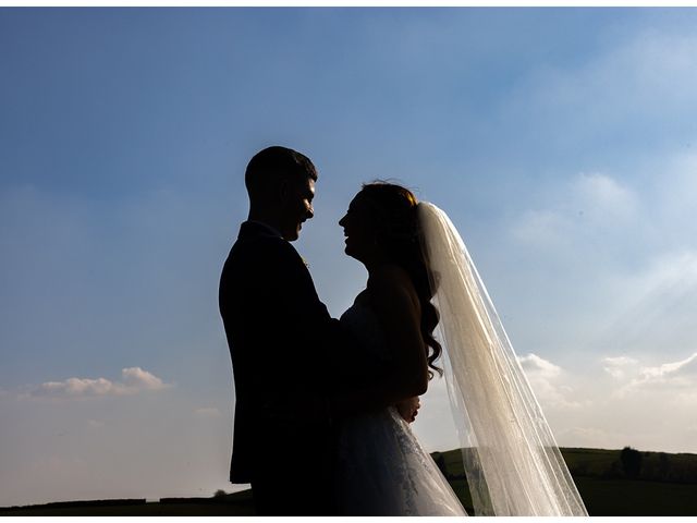 Corey and Megan&apos;s Wedding in Lydgate, Greater Manchester 21