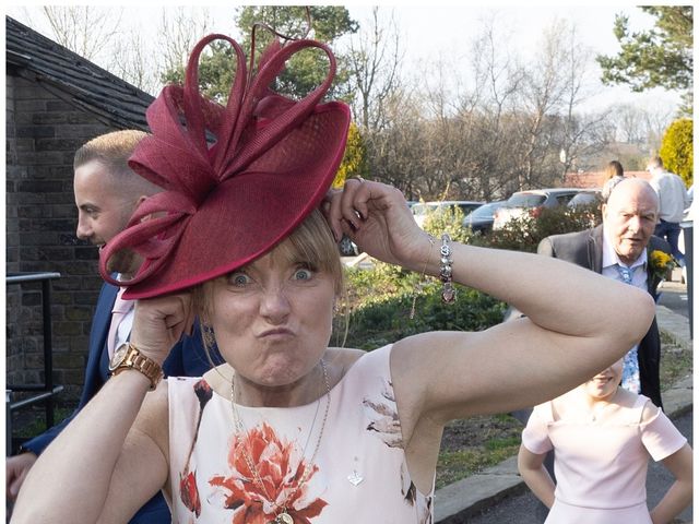 Corey and Megan&apos;s Wedding in Lydgate, Greater Manchester 29