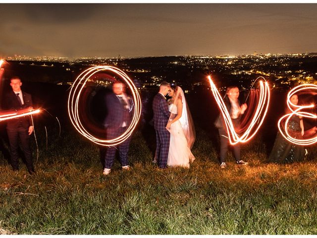 Corey and Megan&apos;s Wedding in Lydgate, Greater Manchester 37