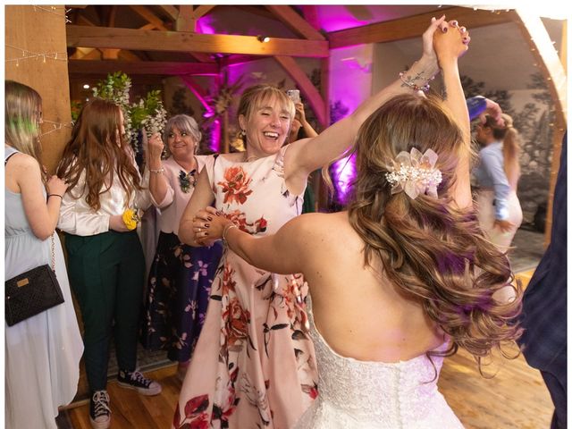 Corey and Megan&apos;s Wedding in Lydgate, Greater Manchester 45