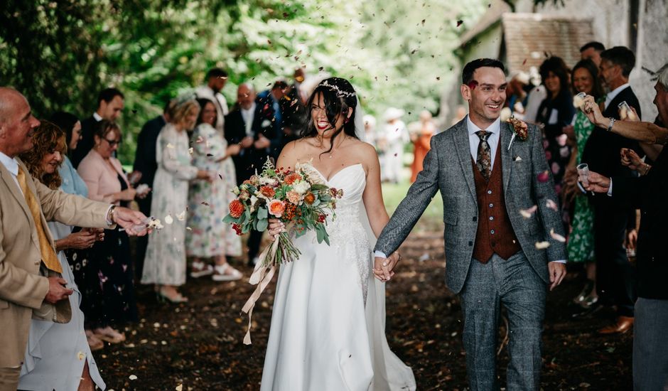Adam and Holly's Wedding in Barham, Kent