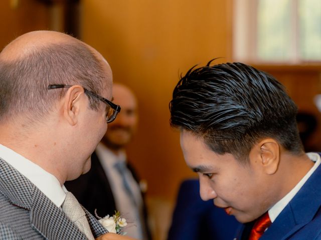 Euan and Nicola's Wedding in London - South East, South East London 14