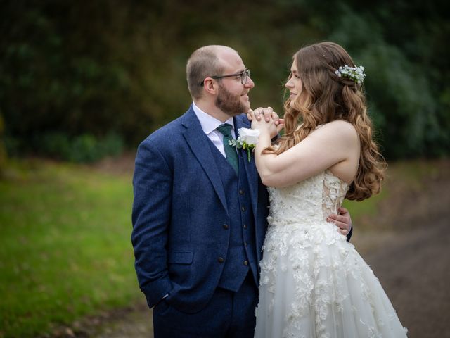 Jake and Abbie&apos;s Wedding in Chathill, Northumberland 14