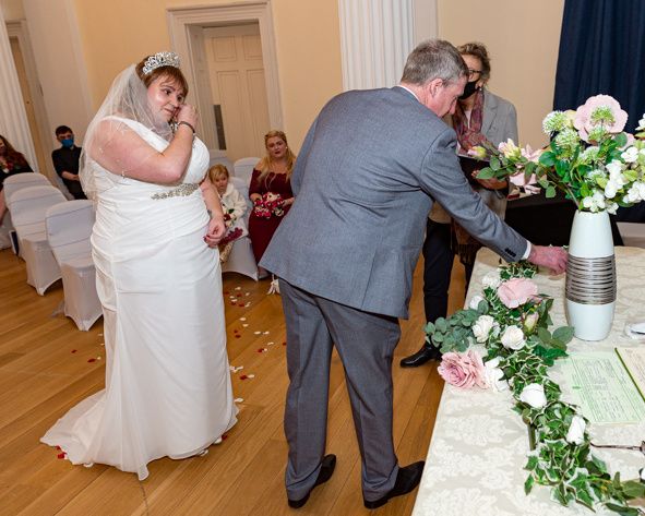 Gerald and Clare&apos;s Wedding in Cheltenham, Gloucestershire 65