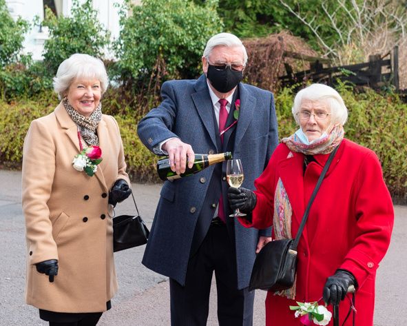 Gerald and Clare&apos;s Wedding in Cheltenham, Gloucestershire 141