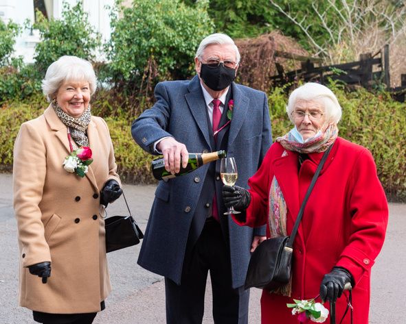 Gerald and Clare&apos;s Wedding in Cheltenham, Gloucestershire 142