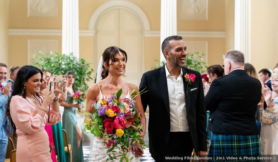 Paul and Rebecca's Wedding in Syon Park, Middlesex