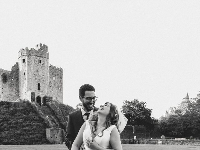 Jesse and Maya&apos;s Wedding in Cardiff Castle, Cardiff 11