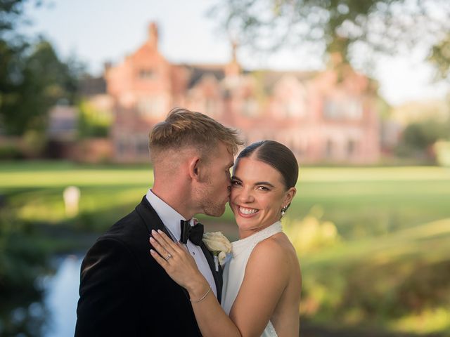 George and Chloe's Wedding in Knutsford, Cheshire 22