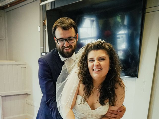 Giles and Emily's Wedding in Durham City, Durham 18