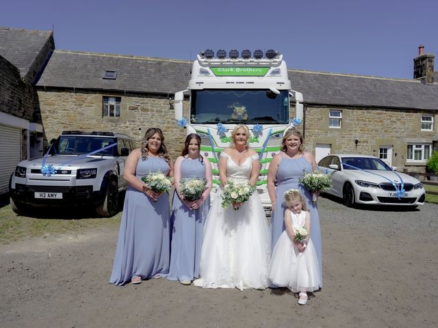 Owen and Catherine's Wedding in Hexham, Northumberland 5