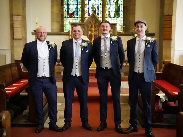 Owen and Catherine's Wedding in Hexham, Northumberland 13