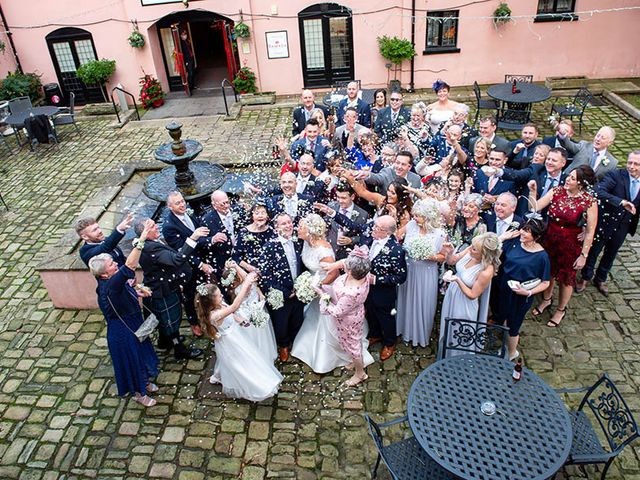 Nigel and Julie's Wedding in Monmouth, Monmouthshire 74