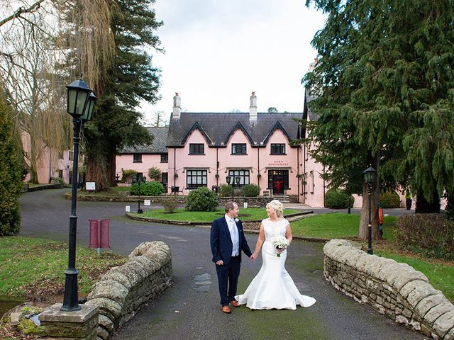 Nigel and Julie's Wedding in Monmouth, Monmouthshire 92