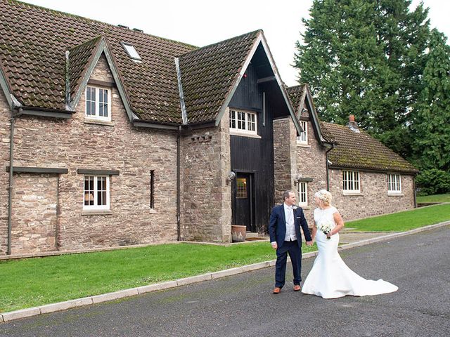 Nigel and Julie's Wedding in Monmouth, Monmouthshire 94