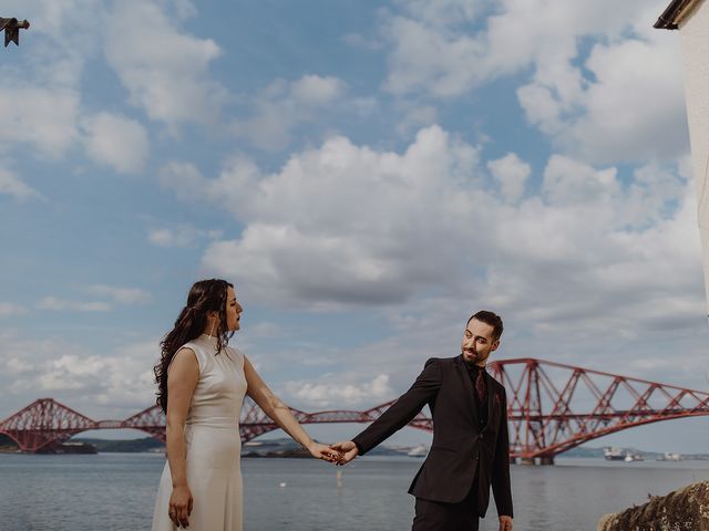 Valentina and Luca&apos;s Wedding in South Queensferry, Lothian &amp; Borders 33