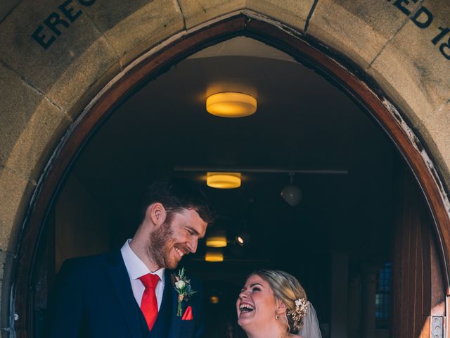 Mark and Lucy&apos;s Wedding in Settle, North Yorkshire 31