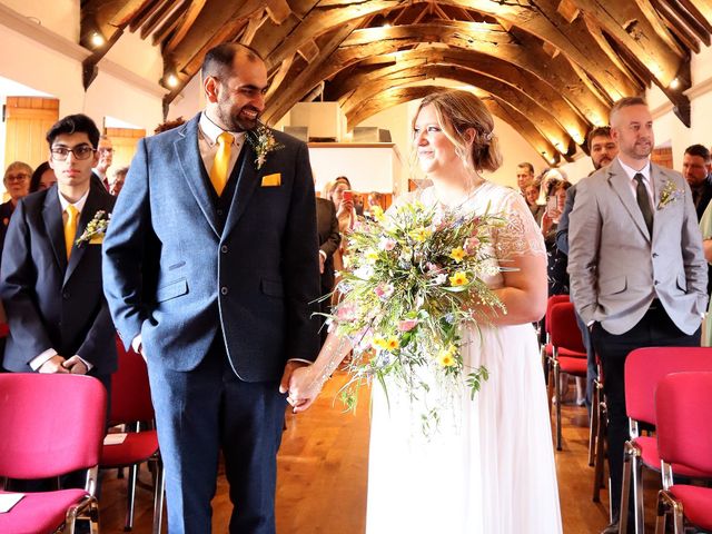 Hittesh and Stacey&apos;s Wedding in Chew Magna, Bristol 53