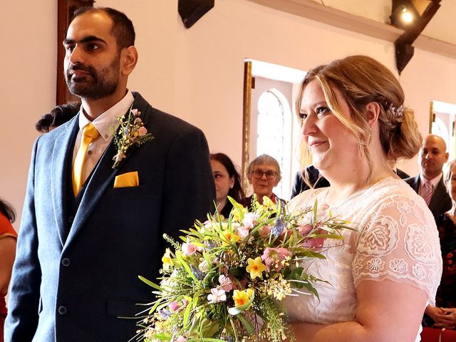 Hittesh and Stacey&apos;s Wedding in Chew Magna, Bristol 55