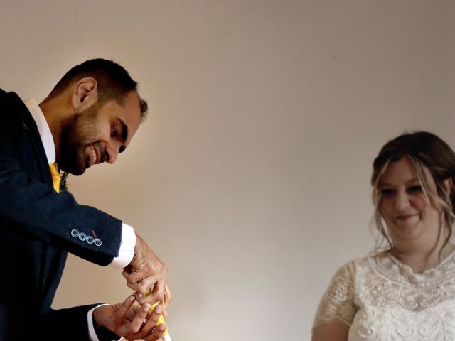 Hittesh and Stacey&apos;s Wedding in Chew Magna, Bristol 58