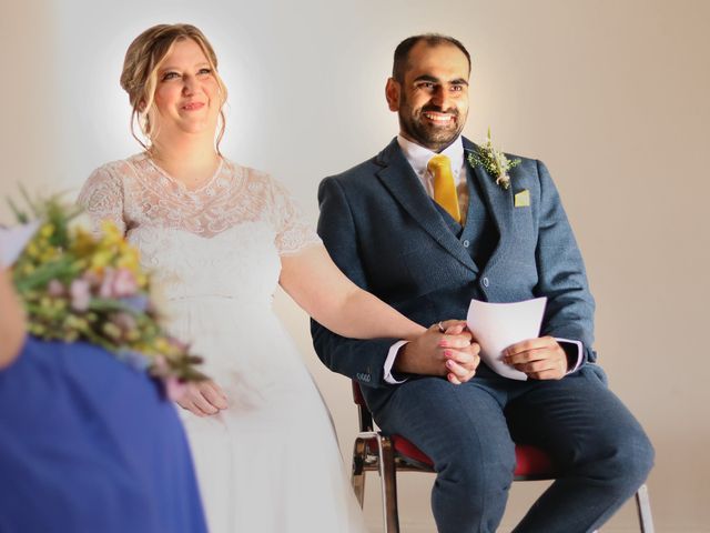 Hittesh and Stacey&apos;s Wedding in Chew Magna, Bristol 59