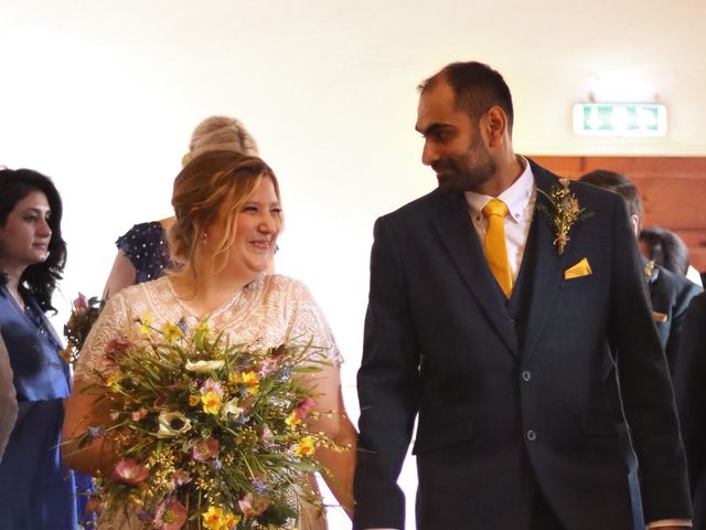 Hittesh and Stacey&apos;s Wedding in Chew Magna, Bristol 62