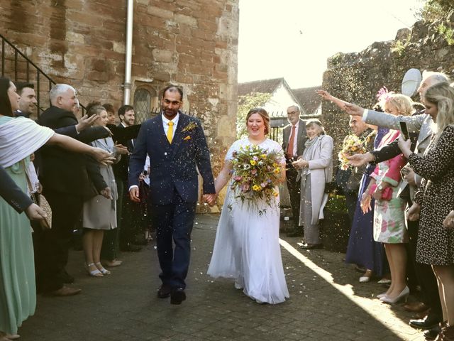 Hittesh and Stacey&apos;s Wedding in Chew Magna, Bristol 64