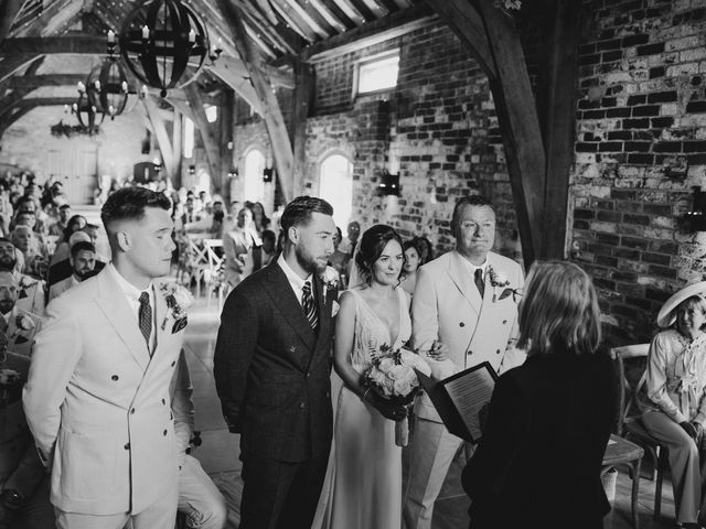 John and Rio&apos;s Wedding in Ashbourne, Derbyshire 50