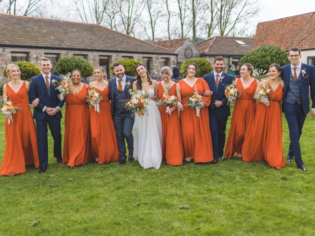 Adam and Harriet&apos;s Wedding in Blagdon, Somerset 19