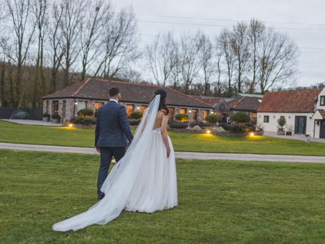 Adam and Harriet&apos;s Wedding in Blagdon, Somerset 37