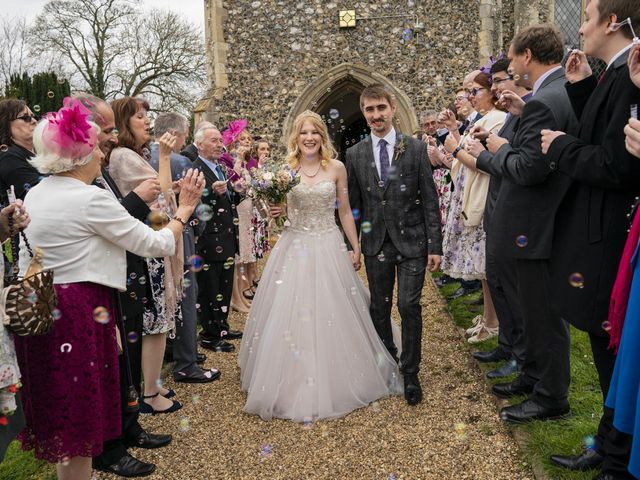 Nathan and Megan's Wedding in Swanton Morley, Norfolk 22