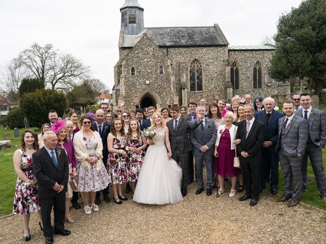 Nathan and Megan's Wedding in Swanton Morley, Norfolk 23