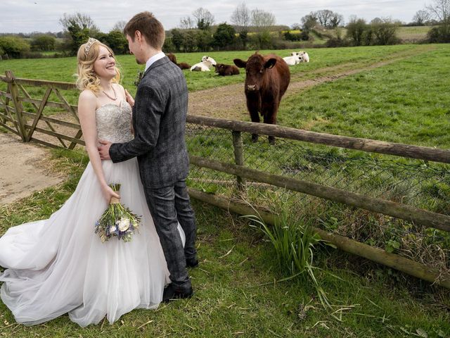 Nathan and Megan's Wedding in Swanton Morley, Norfolk 28