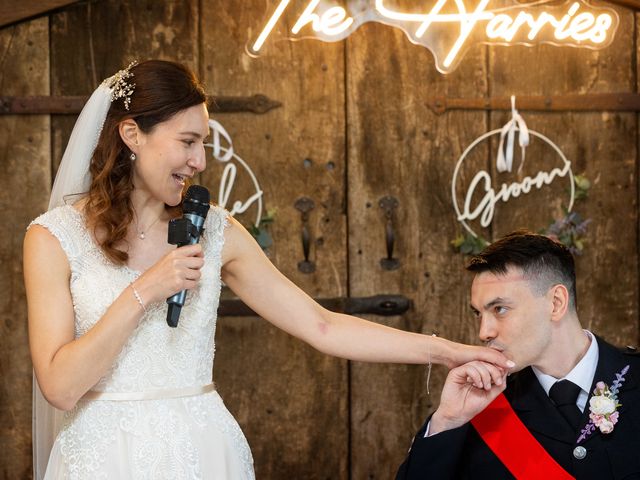 Ross and Andrea's Wedding in Cirencester, Gloucestershire 12