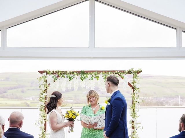 Imogen and Dean&apos;s Wedding in Skipton, North Yorkshire 159