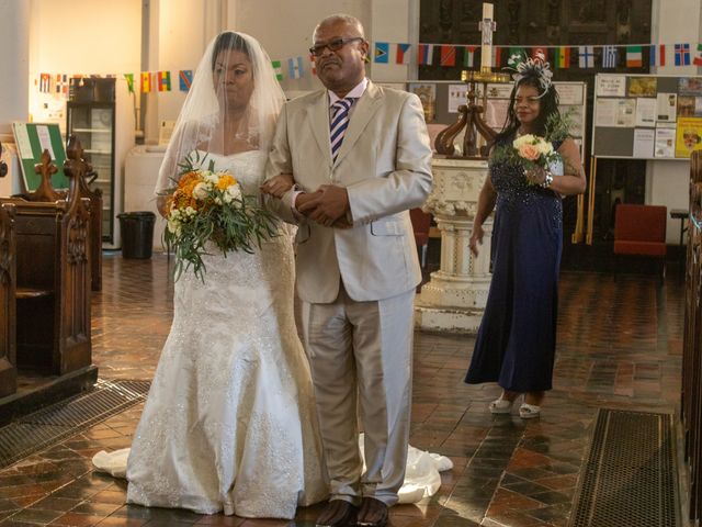 Donna and Lateef's Wedding in London - South East, South East London 19
