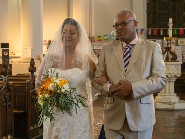 Donna and Lateef's Wedding in London - South East, South East London 20
