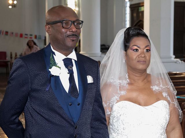 Donna and Lateef's Wedding in London - South East, South East London 28