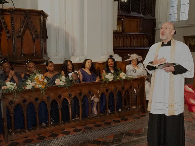 Donna and Lateef's Wedding in London - South East, South East London 33