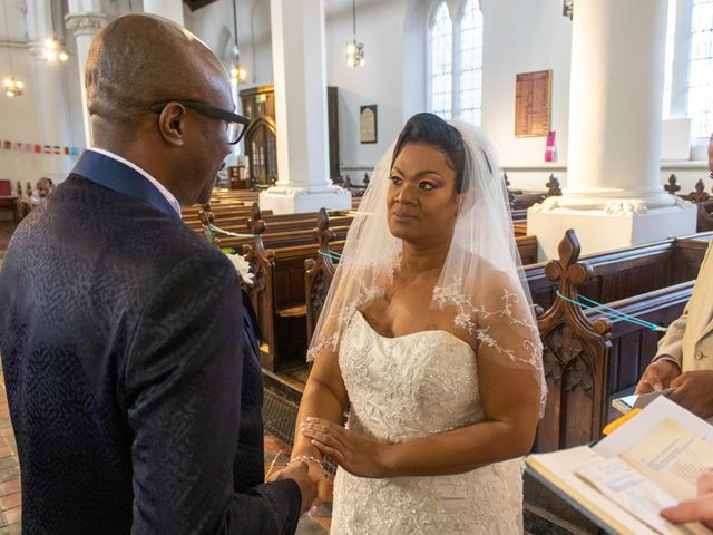 Donna and Lateef's Wedding in London - South East, South East London 34