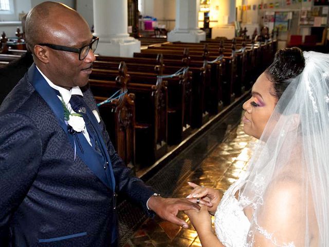 Donna and Lateef's Wedding in London - South East, South East London 39