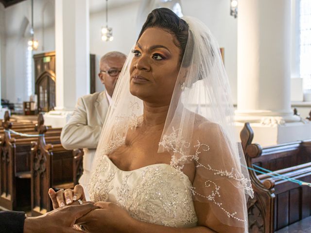 Donna and Lateef's Wedding in London - South East, South East London 40