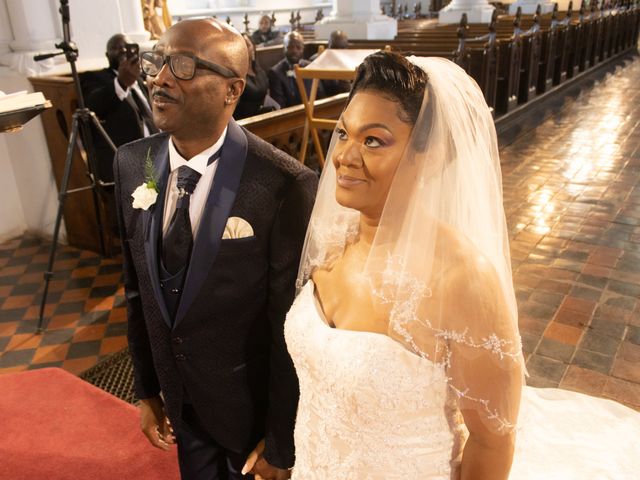 Donna and Lateef's Wedding in London - South East, South East London 43