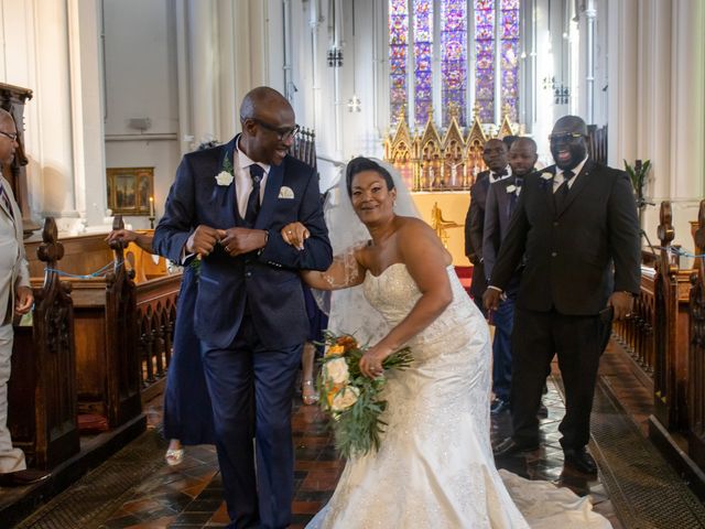 Donna and Lateef's Wedding in London - South East, South East London 61