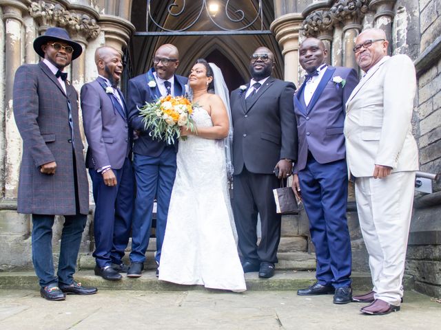 Donna and Lateef's Wedding in London - South East, South East London 74