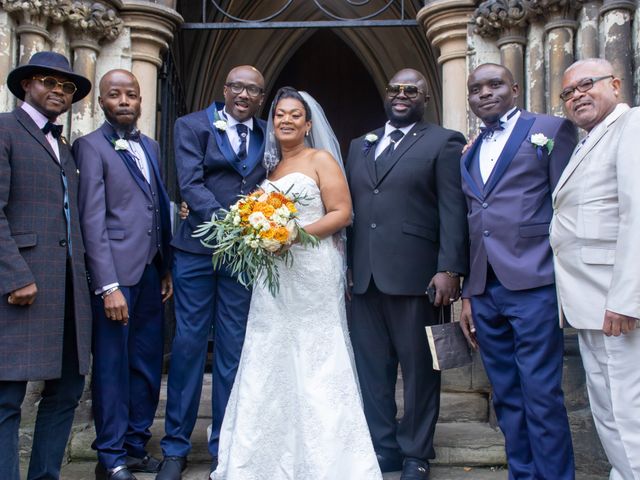 Donna and Lateef's Wedding in London - South East, South East London 75